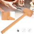 Hammer, Strong Easy To Use High Hardness Durable Mallet, for woodworking for Wood Carving...