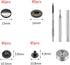 80 Sets Heavy Duty Leather Snap Fasteners Kit, BetterJonny 15mm Metal Snap Buttons Press Studs Leather Snaps with 4 Setter Tools for Clothes Brace...