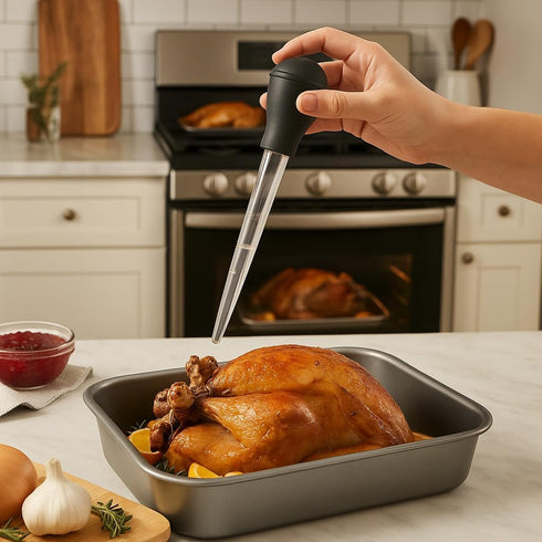 Turkey Baster, Basting Tool, Classic Kitchen Baster for Cooking...