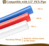JUWO 1/2" PEX Elbow 90 Degree, PEX Fitting for Plumbing Repairs, Sturdy and Durable Brass Crimp Fitting (5 Pack)...