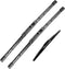 3 wipers Replacement for Jeep Wrangler 2007-2017,Jeep Wrangler JK 2018 Windshield Wiper Blades Original Equipment Replacement - 15"/15"/12" (Set o...