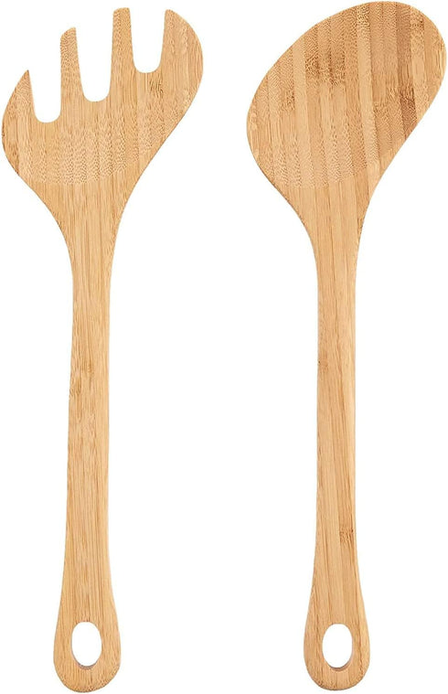 Lipper International Bamboo Salad Bowl and Server Set...