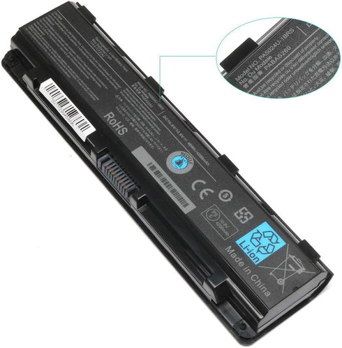 10.8V 48WH PA5024U-1BRS Battery Replace for Toshiba Satellite C55-A C55T C855 C855D L855 L875 S855 P855 Series C55-A5300 P855-S5312 PA5109U-1BRS L...
