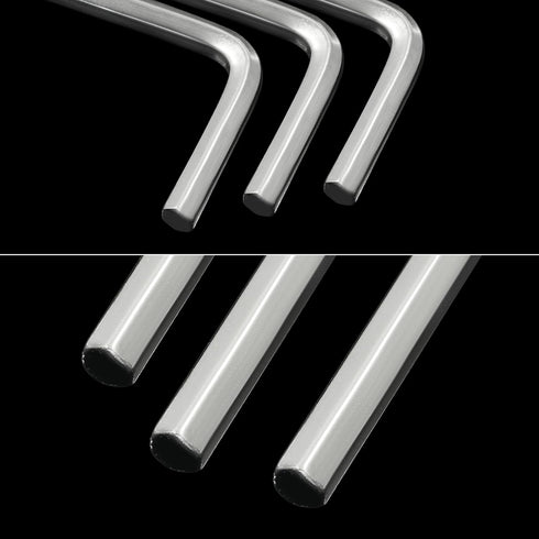 Luomorgo 20 Pcs 3mm/1/8 Inch Allen Wrench, L Shaped Hex Key Wrench, Heavy Duty Steel Hexagon Wrench Tool for Repairing, Installation...