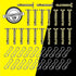 20 pcs 738-04124A Shear Pins + 20 pcs 714-04040 Cotter Pins Kit, Compatible with MTD Craftsman Cub Cadet Troy Bilt SnowBlowers 738-04124 738-05273...