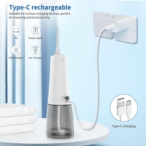 Water flosser for Teeth Cleaning Cordless Oral irrigator Best for Prevent Bad Cavity by 27 superstore...