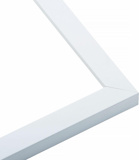 Poster Palooza 9x13 Frame White Solid Pine Wood Picture Frame | UV Acrylic, Foam Board Backing & Hanging Hardware...