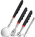 Patelai 4 Pcs Telescoping Magnet Tool Inspection Mirror Set with 2 lb 20 lb Magnetic Pickup Tool 8 lb LED Light Telescoping Magnet Stick Gadget 36...