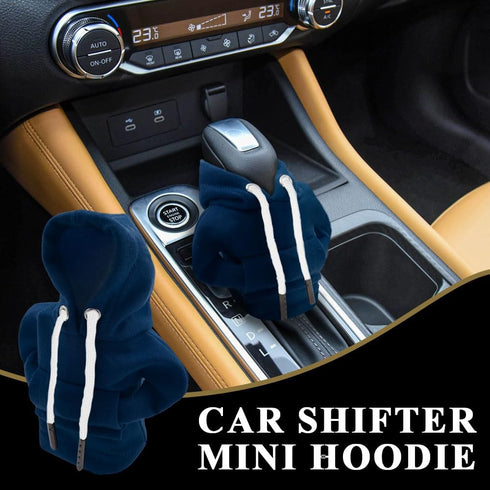 Car Shift Gear Cover, Fashionable Sweater Hoodie Auto Gear Shift Knob Protector, Funny Gear Shift Hoodie for Knob Cover Gift, Universal Auto Inter...