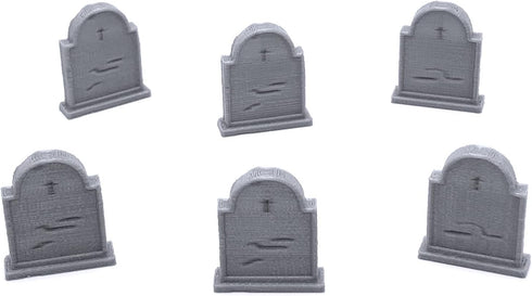EnderToys Mausoleum Graveyard Scene, Terrain Scenery for Tabletop 28mm Miniatures Wargame, 3D Printed and Paintable...
