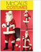 McCall's M5550 Women's and Men's Santa Claus Christmas Costume Sewing Pattern, Sizes S-L...