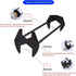 Basin Wrench, Sink Wrench Set 7 Sizes Universal Under Sink Plumbers Wrench Multifunctional Carbon Steel Faucet Wrench, Four-claw Hexagon Wrench fo...