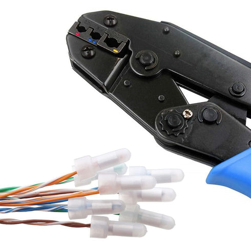 1000 PCS CE1 Closed end Wire Connector,Insulated Terminal Closed End Crimp Caps Electrical Wire Cable Terminals Connectors Set AWG 22-16...
