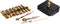 Walnut Hollow 3 Piece Clock Kit for 1/4-inch Surfaces, Use to Repair or Design Your Own Clock...