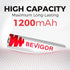 BEVIGOR AAA Lithium Batteries, 12Pack Lithium Iron Triple A Batteries, 1.5V 1200mAh Longer Lasting AAA Batteries for Flashlight, Toys, Remote Cont...