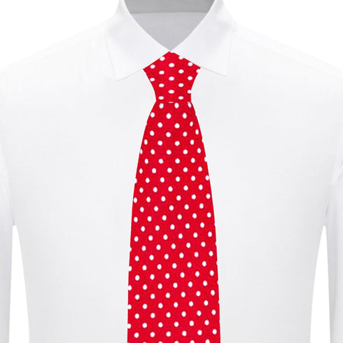 Jacob Alexander Polka Dot Print Men's Polka Dotted Extra Long Tie...