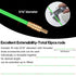 14FT Fiberglass Running Electrical Wire Cable Glow Rods Wire Pulling, Fish Rods Electrical Kit with 8 Different Attachments and Fish Tape Wire Pul...