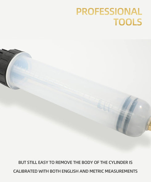 200CC Fluid Extractor,Automotive Fluid Extractor Pump, Extraction&Fill Pump,Engine Oil Extractor Pump Brake Fluid Extraction Syringe,Fluid Oil Cha...