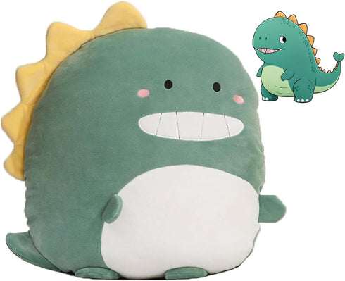Soft Dinosaur Plush Hugging Pillow Cute Dinosaur Stuffed Animal Plushies Toy Dinosaur Kids Stuffed Animals Dino Plush Toys for Birthday, Valentine...