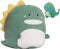 Soft Dinosaur Plush Hugging Pillow Cute Dinosaur Stuffed Animal Plushies Toy Dinosaur Kids Stuffed Animals Dino Plush Toys for Birthday, Valentine...
