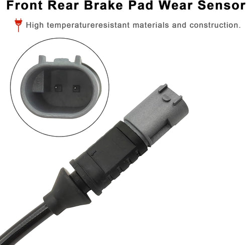 Front and Rear Brake Pad Wear Sensor 34356792289 for BMW 228I 320I 328I 335I 428I 435I M235I M3 M4...