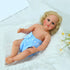 Reborn Baby Dolls Diapers for 17-22 Inch Newborn Baby Doll Diapers Reusable Adjustable Buttons 3-Piece Outfit Accessories...