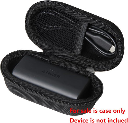 Hard Travel Case for Anker A1645 Nano Power Bank 5,000mAh 12W Portable Charger (Black)......