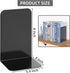 VFINE Bookends 1 Pair, Bookends for Shelves, Metal Black Book Ends for Shelves, Book Ends for Heavy Books, Book Shelf Holder for Home Office...