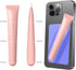 Silicone Lip Gloss Phone Case, Lip Holder for Back of Cell Phone Sleeve, Stylish and Convenient Grip-On Silicone Lip Balm Case for Most Smartphone...