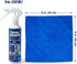 Silver Polish Cleaner Spray 8 Ounce with Cloth Pack Set - Gently Cleans and Removes Tarnish 16x16 inch Silver Cleaning Cloth for Sterling Silver, ...