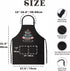 Funny Baking Aprons for Women Men, Cute Baking Gifts for Bakers, Kitchen Cooking Aprons with 2 Pockets - Birthday Housewarming Gifts for Wife Mom ...