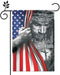 One Nation Under God Garden Flag - Christian - Jesus - USA Double Side Garden Flags House Yard Decor 12x18in...
