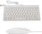 GOWENIC Wired Keyboard and Mouse, Ultra-Thin USB Keyboard Optical Mouse Mice Set ComboFull Size Wire Corded Keyboard Mouse Combo Set with Number P...