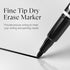 MaxGear Dry Erase Markers, 15 Count Fine Tip Dry Erase Markers Black, Fine Point Dry Erase Markers Low Odor, White Board Dry Erase Markers Bulk, T...