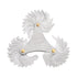 America SAE Type 4-84 Screw Thread Pitch Gauge Tool Pitch Cutting Gauge Caliper Gauges Measuring Tool for Industrial Measurement...