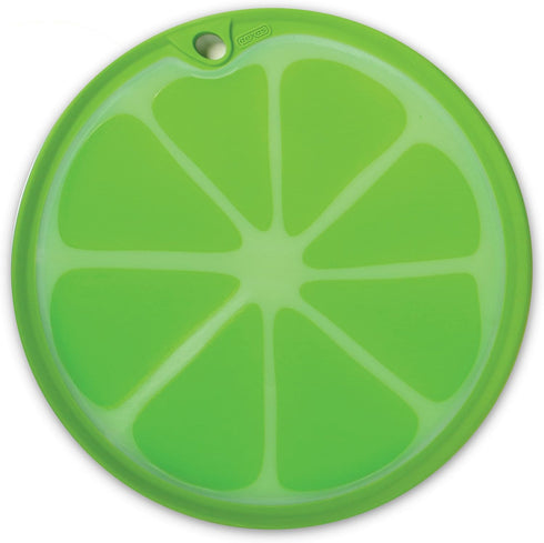 Dexas Citrus Slice Cutting Board/Serving Board 9 inches, Lime...