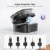 Magnetic Cable Clips, 6 Pack Under Desk Cable Management, Strong Cord Holder for Nightstand, Hide Phone USB Cable for Car Home Office Kitchen Offi...