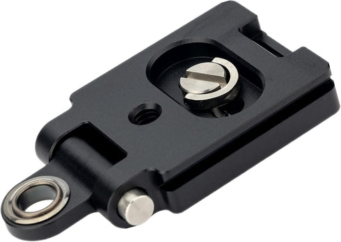 Kiorafoto 40MM Universal Arca Swiss Quick Release Plate with 1/4"-20 Screw & Adjustable Neck Strap Connect Eyelet for Tripod Ball Head, Camera Han...