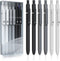 Gel Pens,6 Pcs 0.5mm Fine Point Black Ink Pens With Smooth Writing,Quick Dry Pens For Journaling,Nurse Aesthetic Pens,Office School Supplies for M...