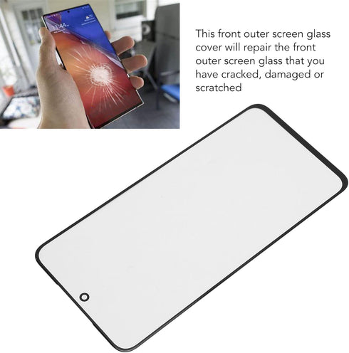 Screen Replacement for Galaxy S21 FE 5G G990 Series, Front Outer Lens Glass Screen Replacement, Full Set of Professional Repair Kits...