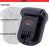 Battery Adapter Compatible with Milwaukee M18 18V Battery Tools, Compatible with Dewalt 20v Battery Convert to Replacement for Milwaukee M18 18V B...