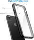 JETech Case for iPhone XR 6.1-Inch, Non-Yellowing Shockproof Phone Bumper Cover, Anti-Scratch Clear Back (Black)...