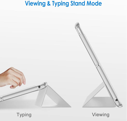 JETech Case for iPad 10.2-Inch (2021/2020/2019 Model, 9/8/7 Generation), Auto Wake/Sleep Cover (White)...