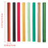 12PCS Malachite Green Sealing Wax Sticks for Wax Seal Stamp, YOSENLING Seal Wax Sticks for Glue Gun,Great for Wedding Invitations, Wine Packages,C...