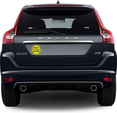 TOTOMO Baby on Board Magnet - (Set of 2) Safety Caution Decal Sign Magnets for Cars Bumpers - Baby Angel ALI-030...