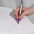 Stylus Pens for Touch Screens, Medium Point Pens with Crystals for Women and Kids Black Ink Pen with Stylus Ballpoint Pens with Comfort Grip for T...
