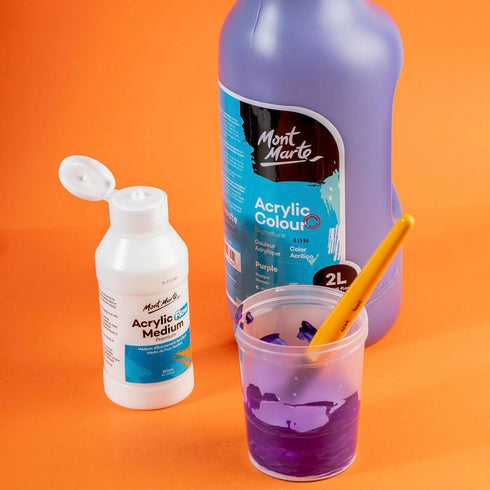 Mont Marte Premium Acrylic Flow Medium 8.45oz (250ml)...