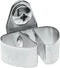 Triton Products Spring Clip Pegboard Hook - 1 1/8", Pack of 10, Chromate Dipped Steel Durahook for 1/8" and 1/4" Pegboards and Duraboards...