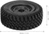 4PCS Plastic Rubber Tire Wheel Tyre Spare Parts Fit for C54 RC Model Cars...