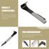 Bark Removal Tool Bark Stripper Wood Peeler Draw Shave Tool Stainless Steel Pry Bar Scraper Bark Removal Tool Garden Tree Bark Stripping Cutting T...